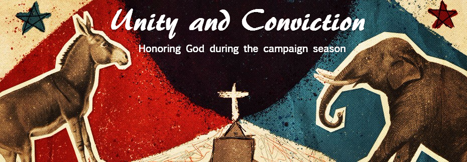 God, Politics, and the Church Website Banner